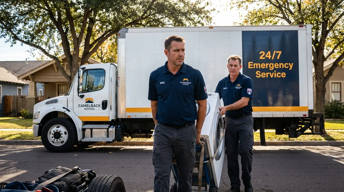 CamelBack Moving crew loading furniture in Runnemede, NJ