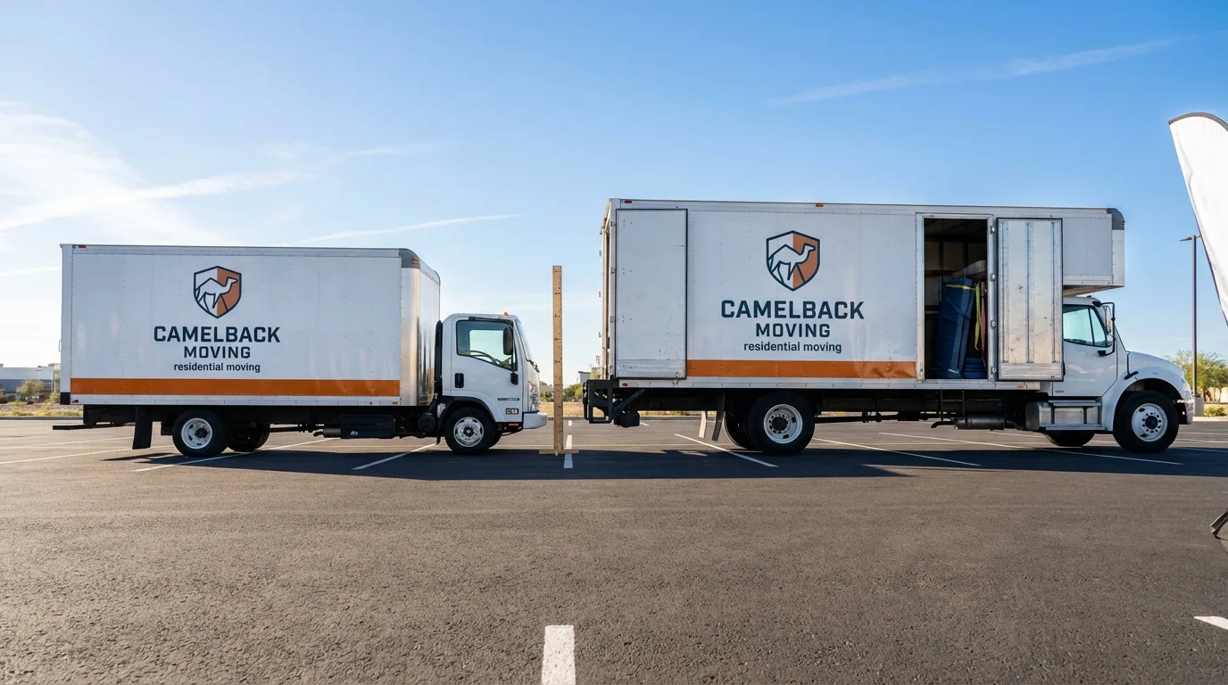 Moving truck size capacity guide in Runnemede